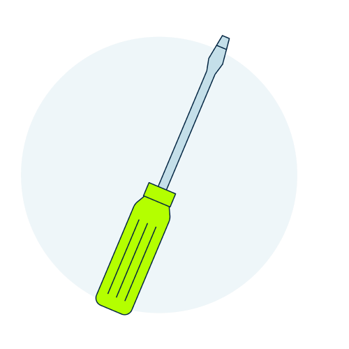 Илюстрация на отвертка