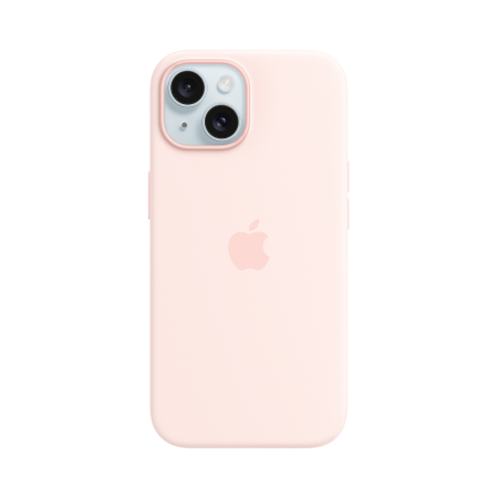 Силиконов калъф APPLE с MagSafe за iPhone 15