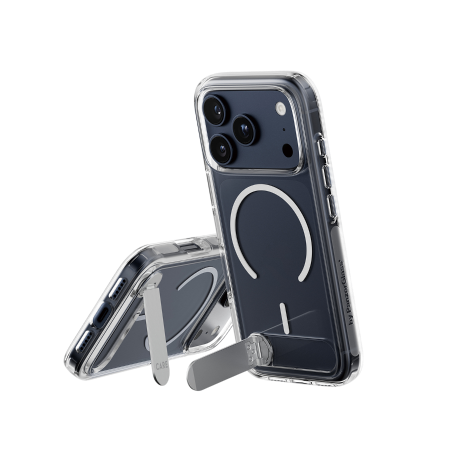 Калъф CARE Clear Kickstand с MagSafe за iPhone 17 Pro