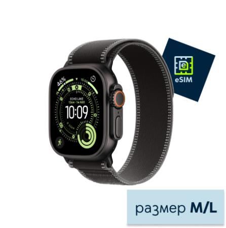 Apple Watch Ultra 3 LTE 49mm Titanium Case with Loop M/L