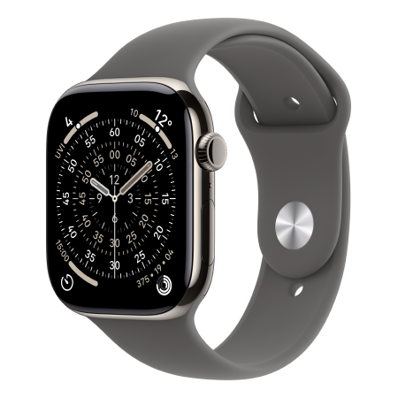 Apple Watch S11 LTE 46mm Titanium Case with Sport Band