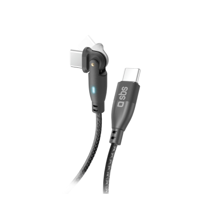 Кабел SBS Type-C to Type-C 60W 1m