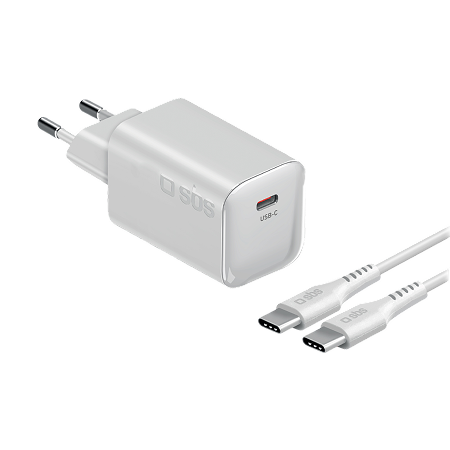 SBS 70W GaN Adapter USB-C Cable