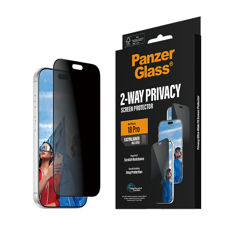PanzerGlass Privacy за iPhone 18 Pro