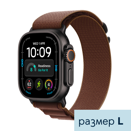 Apple Watch Ultra 4 LTE 49mm Titanium Case with Loop LTE Burgundy Loop