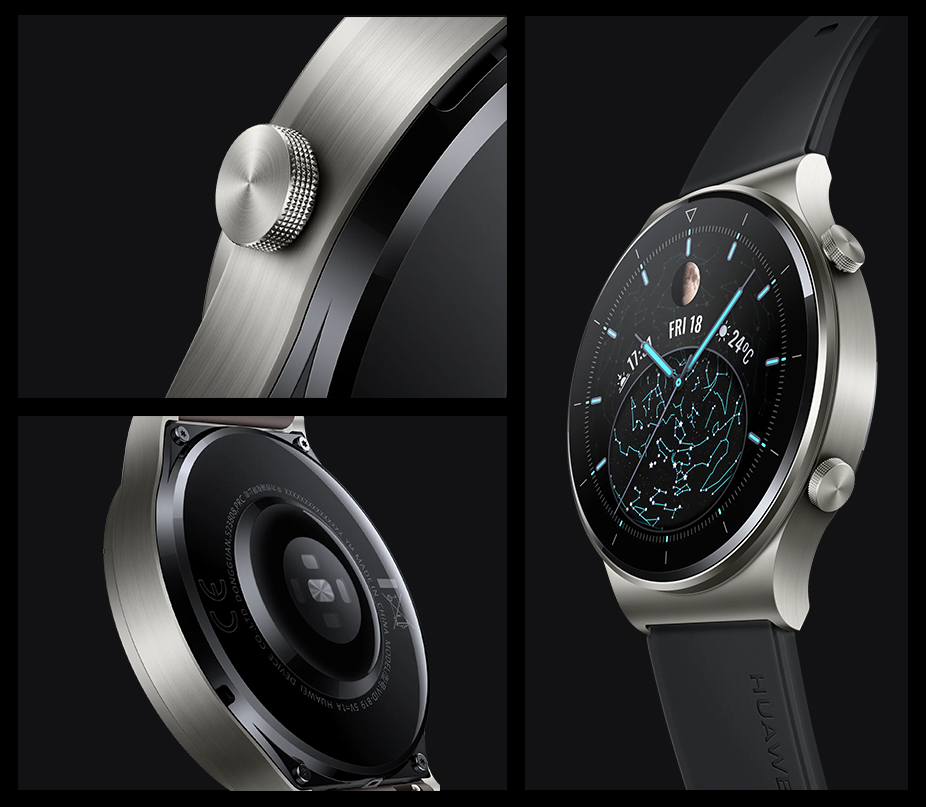 Дизайн на Huawei Watch GT 2 Pro