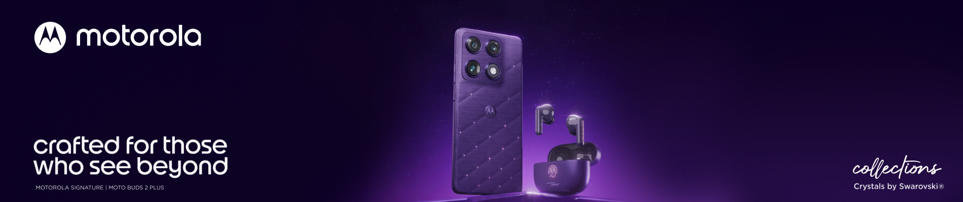 MOTOROLA Signature 5G 512GB Swarovski + Moto Buds 2
