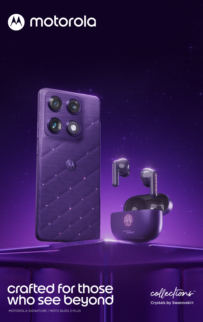 MOTOROLA Signature 5G 512GB Swarovski + Moto Buds 2